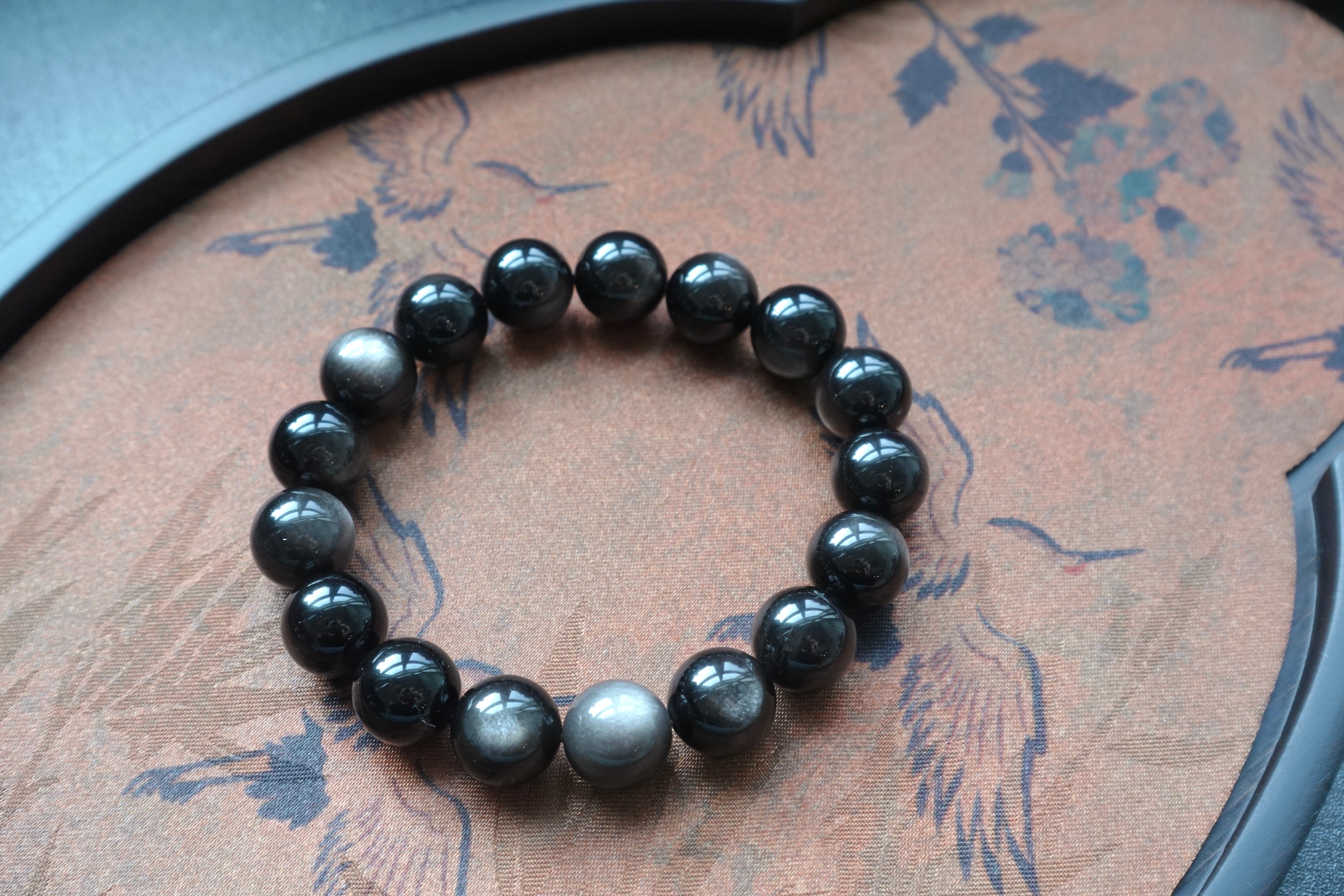 Obsidian Crystal Bracelet